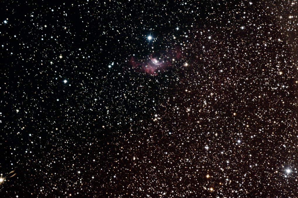 NGC 7635, Bubbelnebulosan
