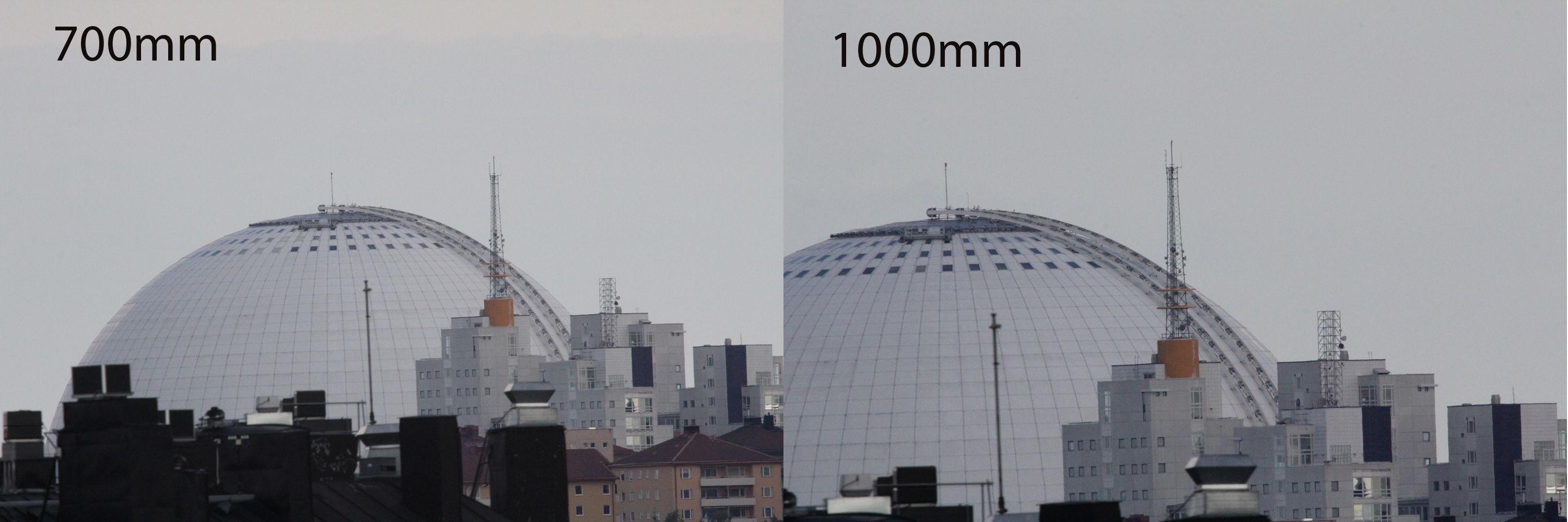 Sigma 500m med 1.4x och 2.0x konverter