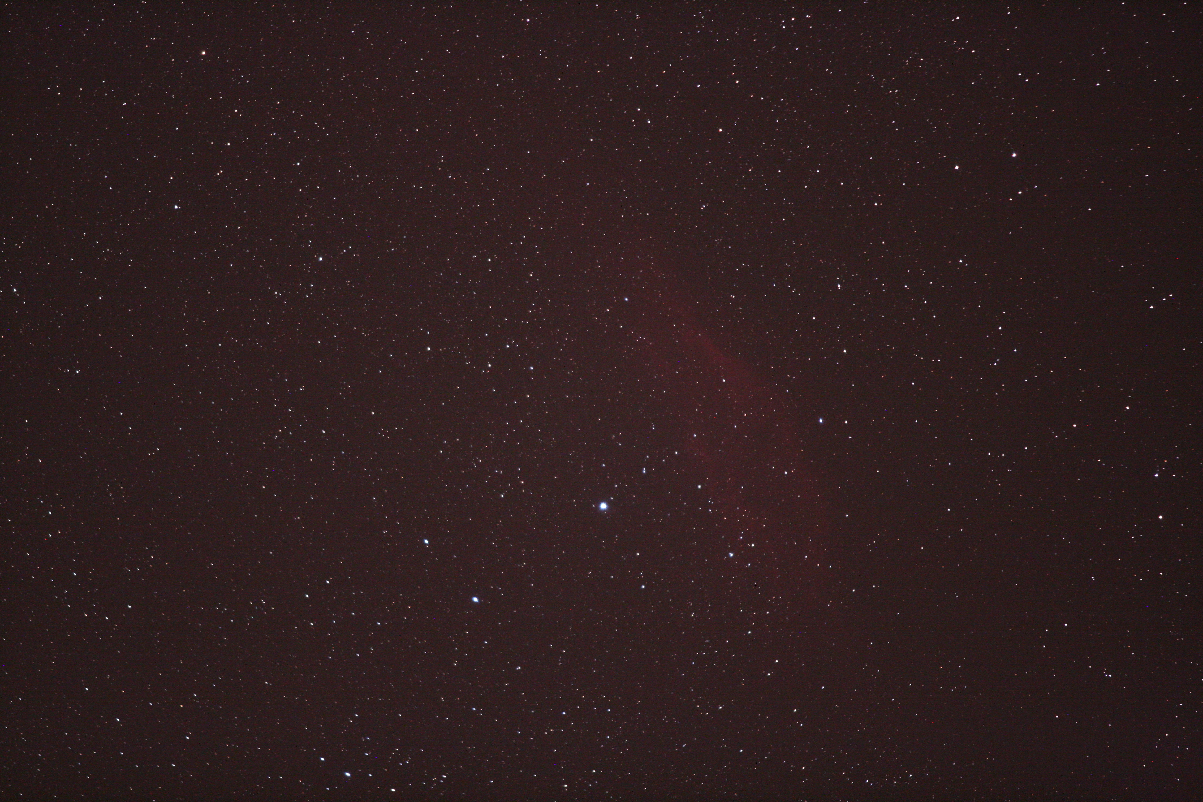 NGC1499 30s sub, ISO1600.