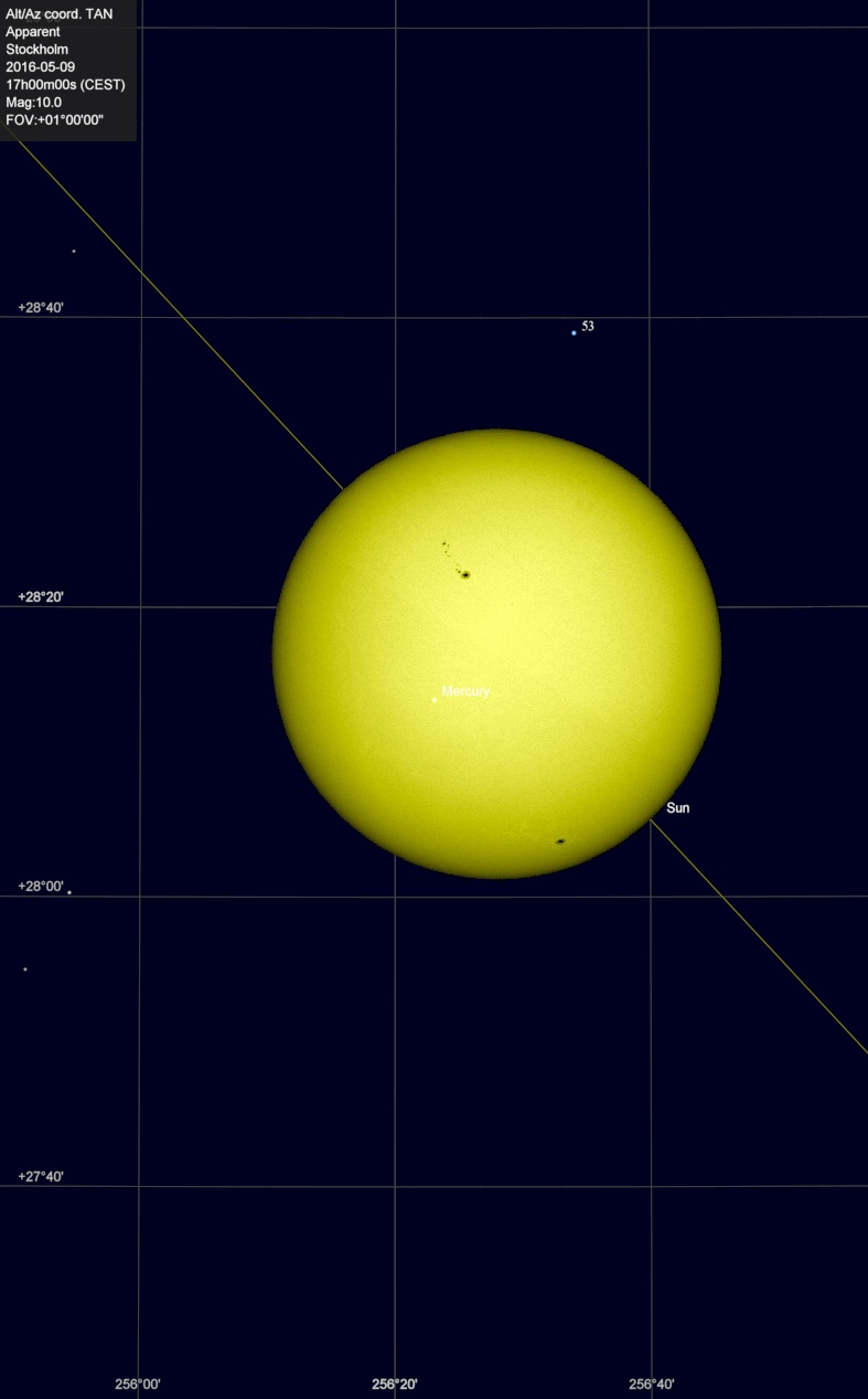 Mercury and Sun FOV 1 deg 9 May 2016 CEST 1700.jpg