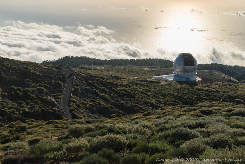 Gran Telescopio Canarias (GTC), vyn är fantastisk och vägen var väldigt fin att köra där uppe. Ett otroligt ställe dit jag gärna åker tillbaka till! Gran Telescopio Canarias.