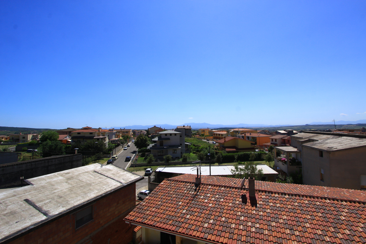 Utsikt mot Cagliari från takterassen